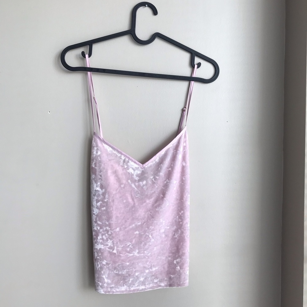 Victoria’s Secret | pink velvet top size M